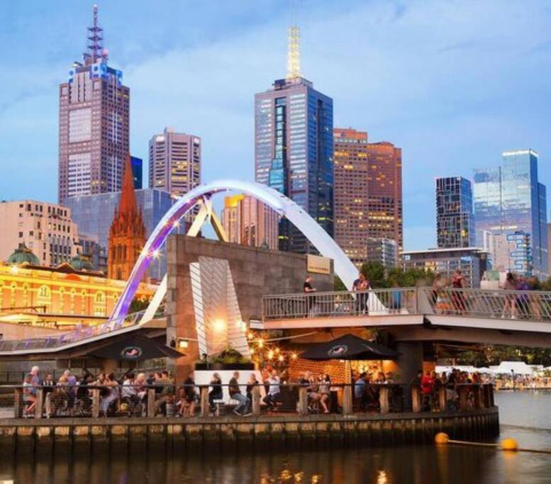 Appartamento Southbank Melbourne Gem Esterno foto