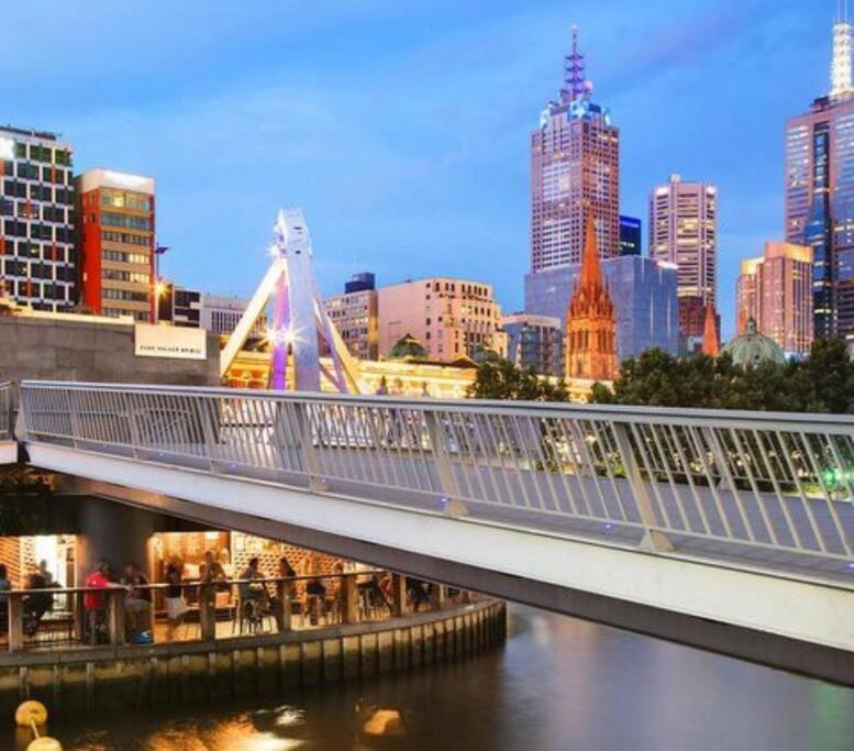 Appartamento Southbank Melbourne Gem Esterno foto